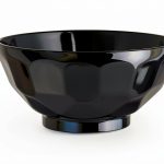 GET RB-122-BK-EC Melamine Serving Bowl, 11oz Black Set of 4-0