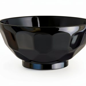 GET RB-122-BK-EC Melamine Serving Bowl, 11oz Black Set of 4-0