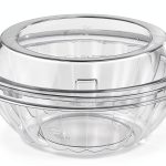 Clear Round 16 oz resq Reversible Bowl Combo – Darnel PET, 200 pcs-0
