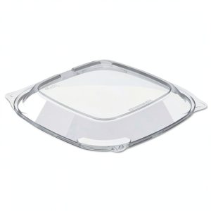 Dart PP2464BDL Square Vented PP Lid - 8.5 x 8.5 Food Service Bowl-0