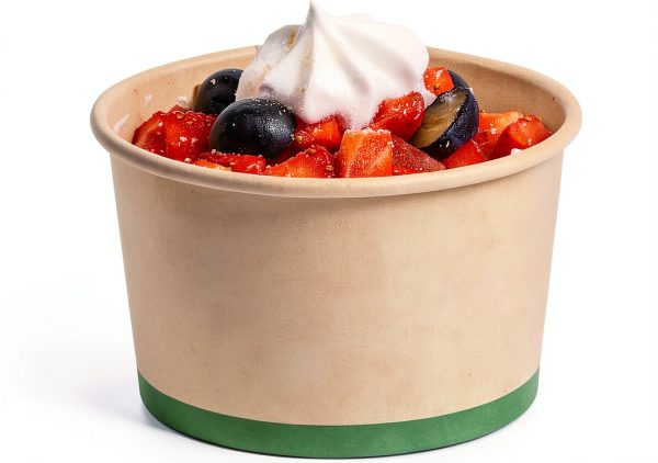 Restaurantware Sustain 5oz Soup Containers Kraft Cups PLA Lined-10