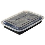 16 OZ Versatainer Rectangular Container with Clear Lid NewSpring-0