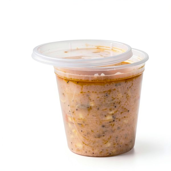 Food Storage Containers [240 Set] 24 oz Plastic Deli Containers with Lids, Slime, Soup, Meal Prep Containers | BPA Free | Stackable | Leakproof | Microwave/Dishwasher/Freezer Safe-4