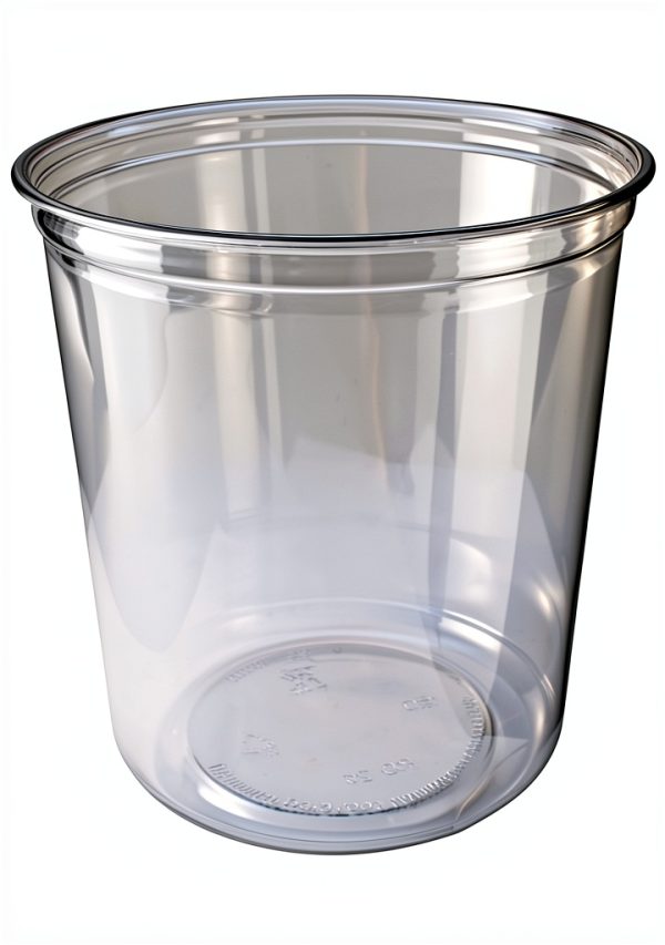 Fabri-Kal 24 oz Plastic Recycleware Deli Container 4.6 x 3.6-0