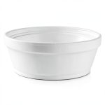 Dart DCC8SJ32 Insulated Super Squat Foam Bowl White 8 oz-0