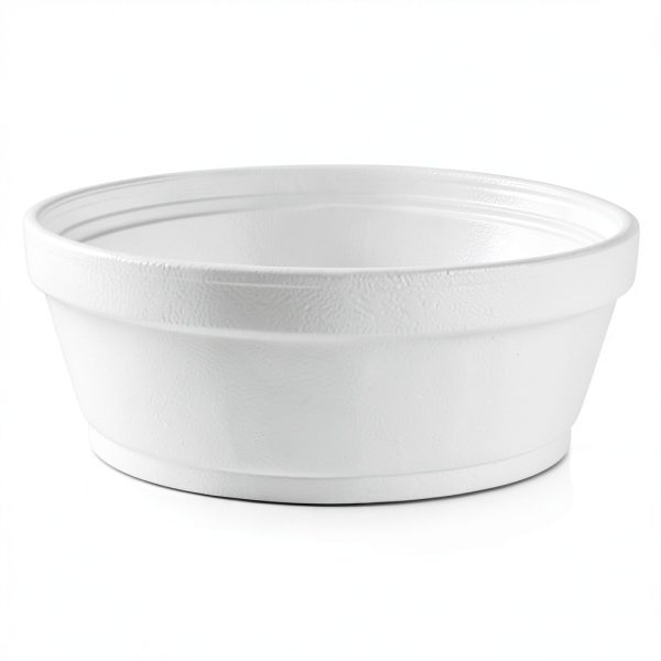 Dart DCC8SJ32 Insulated Super Squat Foam Bowl White 8 oz-0