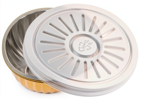 Kichvoe 20pcs Aluminum Foil Bowls Covers Round Disposable Food Containers for Bbq Picnic and Takeaway for Indoor and Outdoor Use-7