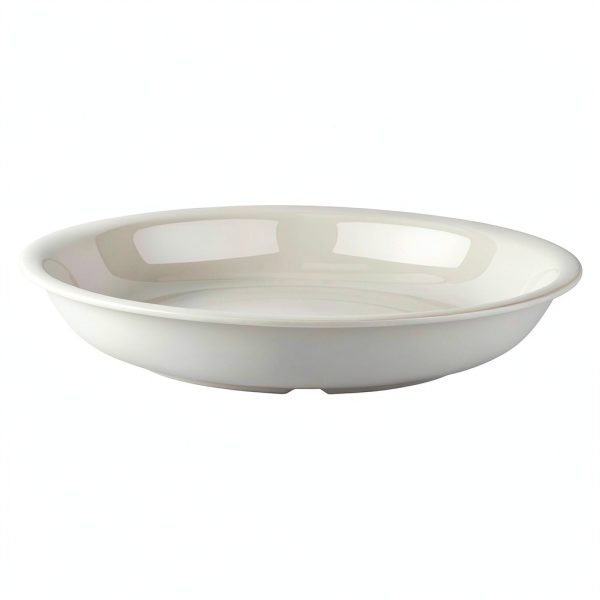 GET B-875-DI-EC Melamine Shallow Serving Bowl, 28 Ounce, Ivory (Set of-2